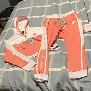 Crop hoodie and pants